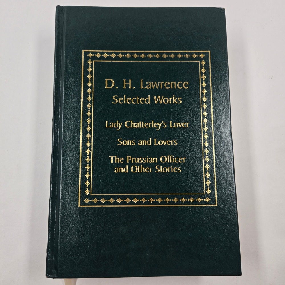 D.H. Lawrence Selected Works Dorset Press 1995 Hardcover Lady Chatterley's Lover